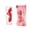 A, variant on Long Strip Squishy Toy Peach Slow Rising Clear Gel Tube Stress Relief Fidget for Desk Office Sensory Play Decor