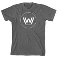thumbnail image 5 of Westworld Show Logo Men's Charcoal Graphic Tee-XL, 5 of 6