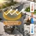 thumbnail image 3 of LOVE STORY Sun Shade Sail Triangle 95% UV Block Sunshade Awning for Backyard Yard Deck Patio Garden Outdoor Activities and Facility, 20'x20'x20' Dark Grey, 3 of 7