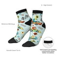 thumbnail image 6 of Rocae Cartoon Car Racing for Premium Adult Socks,Comfortable, Breathable, and Durable Socks, Perfect for Everyday Wear, 6 of 7