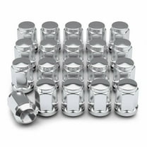 20 Chrome Closed End Bulge Acorn Lug Nuts 7/16-20 1953-1982 Compatible with Chevy Corvette