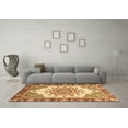thumbnail image 3 of Ahgly Company Indoor Rectangle Abstract Brown Modern Area Rugs, 8' x 12', 3 of 4
