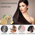 thumbnail image 4 of 2 uds barra de champú para el crecimiento del cabello de jengibre, barra de champú de jengibre orgánico Natural promueve el crecimiento del cabello Anti pérdida de cabelloOlives, 4 of 5