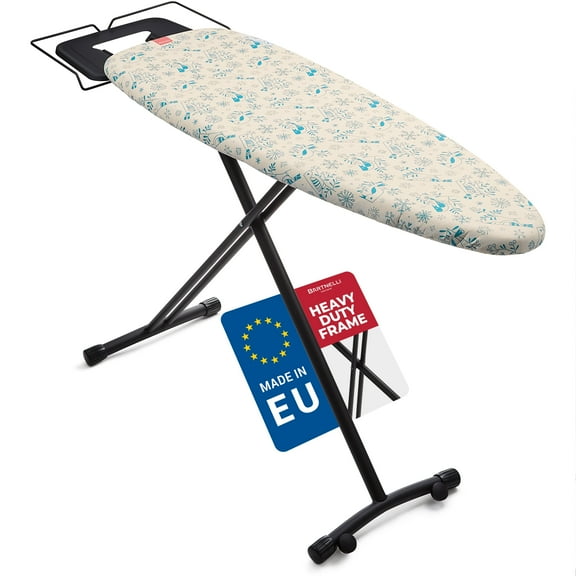 Bartnelli Pro Luxury Ironing Board, European built with the highest grade standards for a premium, luxurious ironing experience. (49x16")
