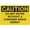 Warning Sign 4, variant on Caution Do Not Enter When Light Is On Retro Vintage Sign 8"x12", Wall Decor Plaque for Home Bar Pub Kitchen Restaurant, Indoor Outdoor Use