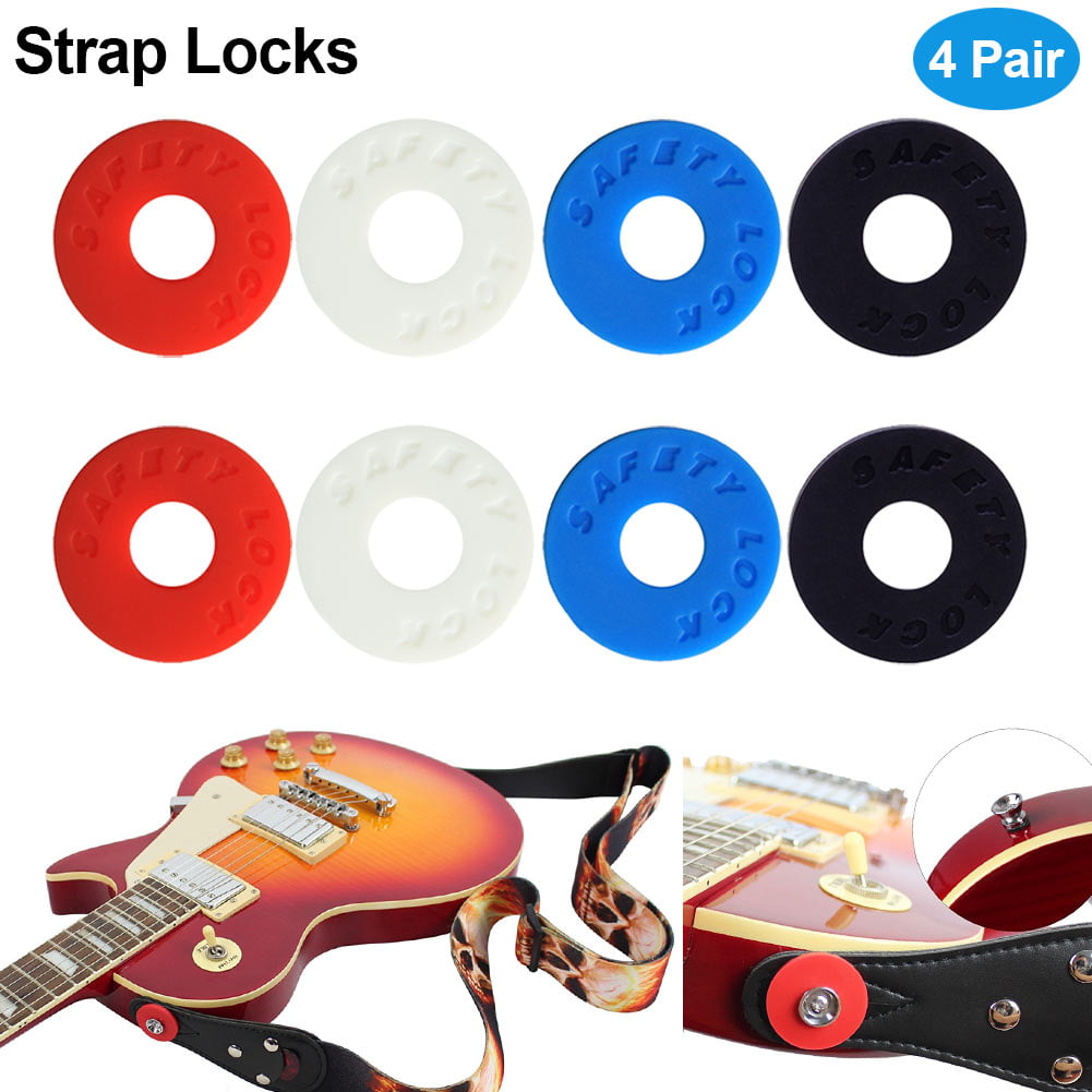 Electric Guitar straps Blocks Lock Musical Instruments Parts Accessories 