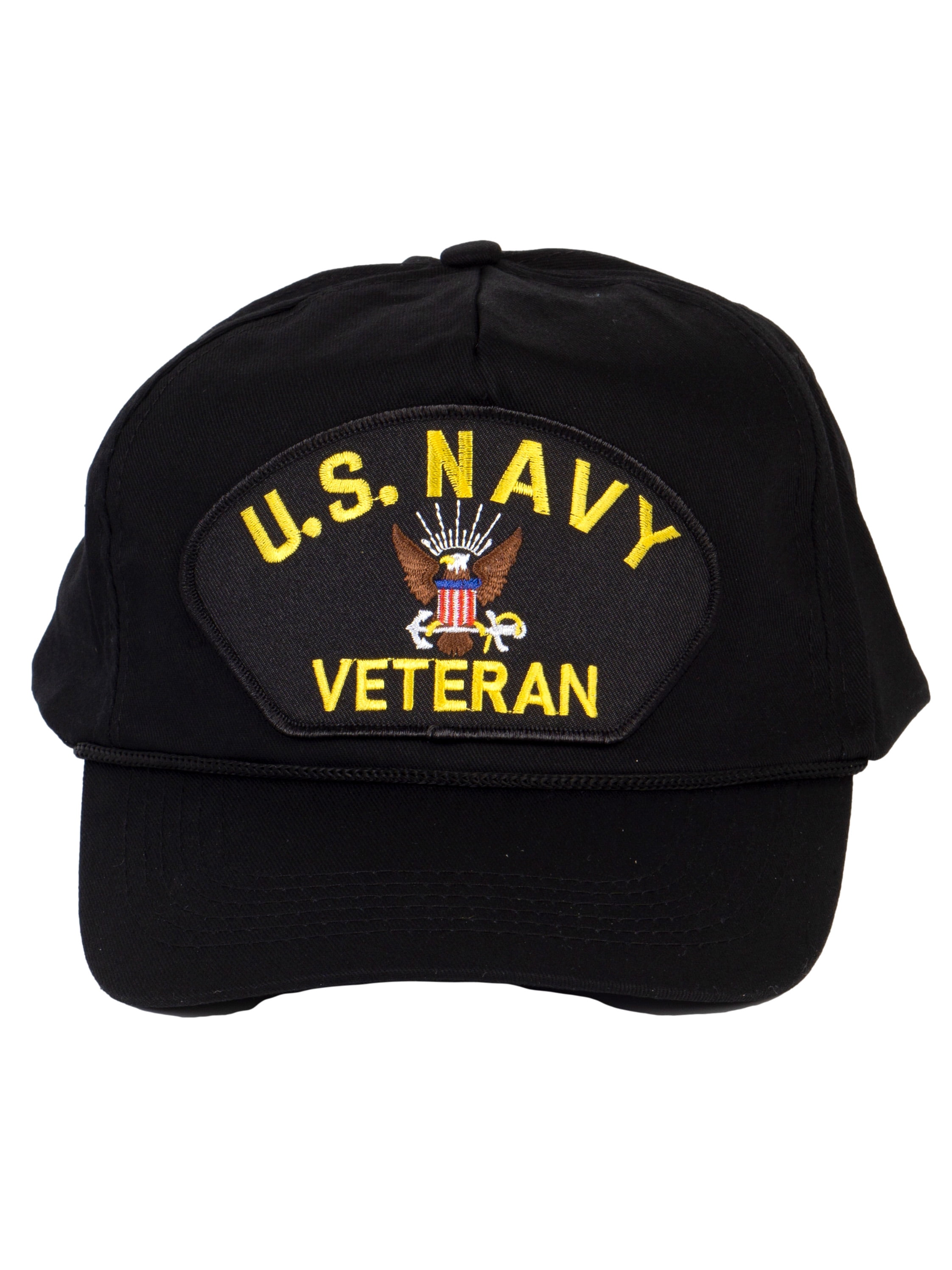 Gravity Trading Military Hats For Men - US Navy Veteran Hat Black Cap ...