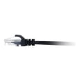 thumbnail image 4 of C2G 10ft Cat6 Snagless Unshielded (UTP) Ethernet Network Patch Cable - Black - Patch cable - RJ-45 (M) to RJ-45 (M) - 10 ft - CAT 6 - molded, snagless, stranded - black, 4 of 5
