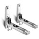 thumbnail image 1 of 304 Stainless Steel Microwave Oven Stand with Telescopic Arm Hook,Universal Folding Retractable Wall Mount Bracket Load up to 75kg for Microwave,Oven, 1 of 5