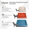thumbnail image 4 of Deep Sleep Ortho Dog Bed L Royal Blue, 4 of 7