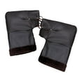 thumbnail image 4 of Guantes de manillar de motocicleta, manoplas universales para motociclistas, protectores de cuero sintético PU. 47 x 38 cm, 4 of 8