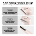 thumbnail image 2 of Zacenei 3 in 1 Pet Grooming Tool for Dogs & Cats,Deshedding,Detangling & Thinning Brush,All-in-One Pet Hair Comb Pet Dogs & Cats Brush for Long&Short Fur,Gentle,Ergonomic, Ideal for All Breeds,Pink, 2 of 7