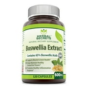 Herbal Secrets Boswellia Serrata Extract 600 Mg 120 Capsules