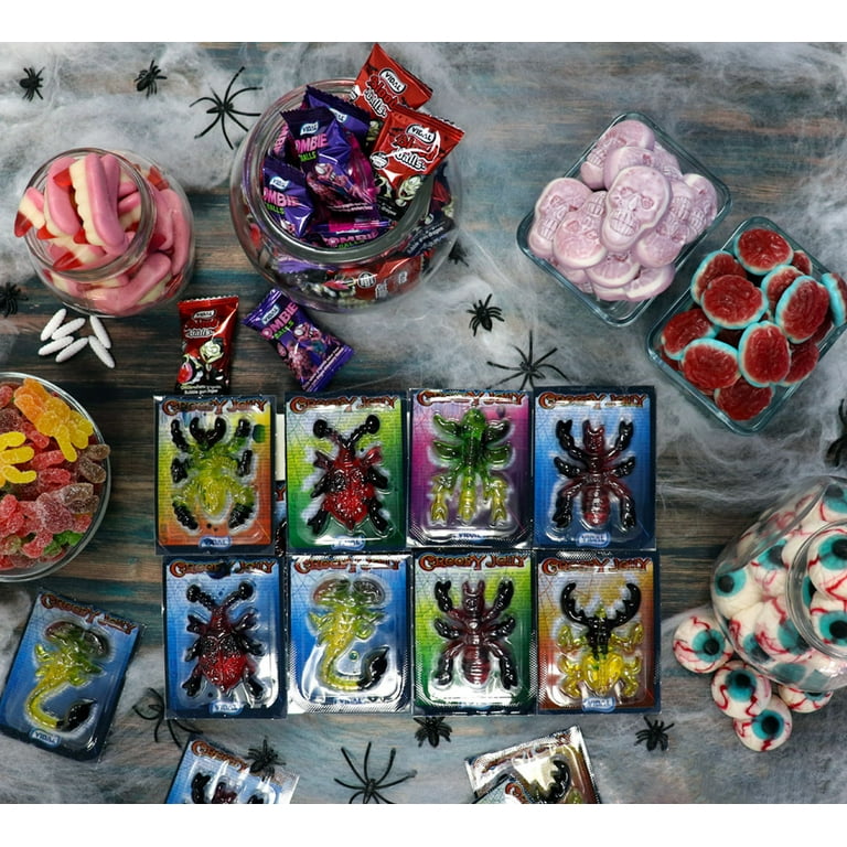 SweetGourmet Jelly-Filled Gummy Brains | Halloween Bulk Candy | 1