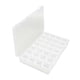 thumbnail image 1 of Caja de accesorios de pesca con mosca, caja organizadora de aparejos de pesca, 28 compartimentos, caja organizadora multiusos para señuelos de mosca,, 1 of 8