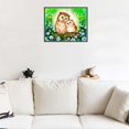 thumbnail image 4 of Madre niño búho 5D DIY cristal diamante pintura Animal diamantes de imitación bordado paisaje costura imagen hogar punto de cruz Inevent JJ12400-00, 4 of 6