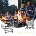 thumbnail image 3 of Sonducket Estufa de combustión de acero inoxidable BBQ Grill a prueba de viento Picnic Fire Grilling Rack Equipo Accesorios Estufas de camping, 3 of 6