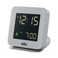thumbnail image 2 of Braun Digital Alarm Clock with Snooze, Negative LCD Display, Quick Set, Crescendo Beep Alarm in Grey, model BC09G., 2 of 7