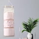 thumbnail image 4 of Bolsa de almacenamiento colgante, bolsa de noche, estantes colgantes, impermeable, para montar en la pared 3 bolsillos melocotón, 4 of 7