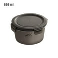 thumbnail image 1 of Daily Mix Store Boîte à Lunch de Camping en Titane 1200 ml - Marmite Ultralégère pour la Randonnée avec Couvercle Hermétique, Compatible avec Réchaud et Réchaud de Camping pour la Cuisine en Plein Air, la Randonnée et l'Alpinisme, 1 of 8