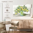 thumbnail image 5 of Elephant Stock Watercolor Lemons In Mason Jar Landscape Wall Art - Horizontal Canvas Wall Art - Hallway Wall Decor - Food And Drink Canvas - Yellow And Green Decor By Tre Sorelle Studios - 51" x 34", 5 of 8