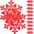thumbnail image 1 of EeaseCA 1 Set 16 Pcs Christmas Coasters Round Felt Nonslip Heat Insulation Cup Mats, 1 of 7