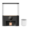 thumbnail image 1 of Dispensador automático de enjuague bucal, dispensador eléctrico de enjuague bucal para cocina y cafetería. negro, 1 of 9