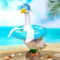 thumbnail image 5 of Swimsuit Porch Goose Outfits with Goggles Swimming Tube for 23" Summer Cement or Plastic Goose Lawn Swimming Clothing Porch Garden Outfit, 5 of 7