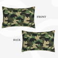thumbnail image 4 of Balery Camouflage Dinosaur Bedding Queen Pillow Cases - Envelope Closure - Soft Brushed Microfiber Fabric - Shrinkage and Fade Resistant Pillow Cases-14"x20", 4 of 9