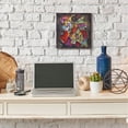 thumbnail image 3 of Stupell Industries Colorful Geometry Abstract Distressed Texture Painting Canvas Wall Art by Eric Waugh, 3 of 3