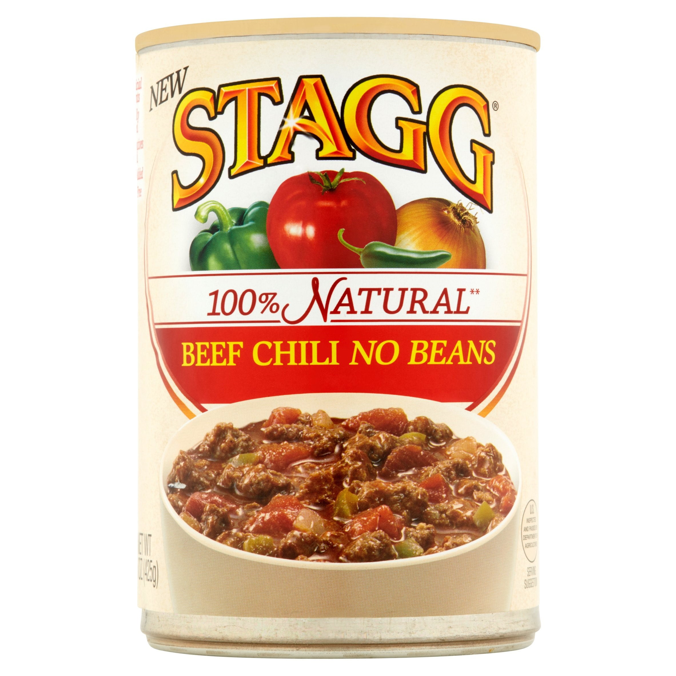 Stagg Chili Natural Beef Chili No Beans 15 oz. Can