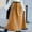 *Khaki, variant on ClodeEU Women's Corduroy Elegant A Line Skirt ,Elastic Waist Boho Swing Pleated Midi Long Skirt Wine,Womens Plus L