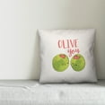 thumbnail image 3 of Creative Products Olive You 16x16 Spun Poly Pillow, 3 of 3
