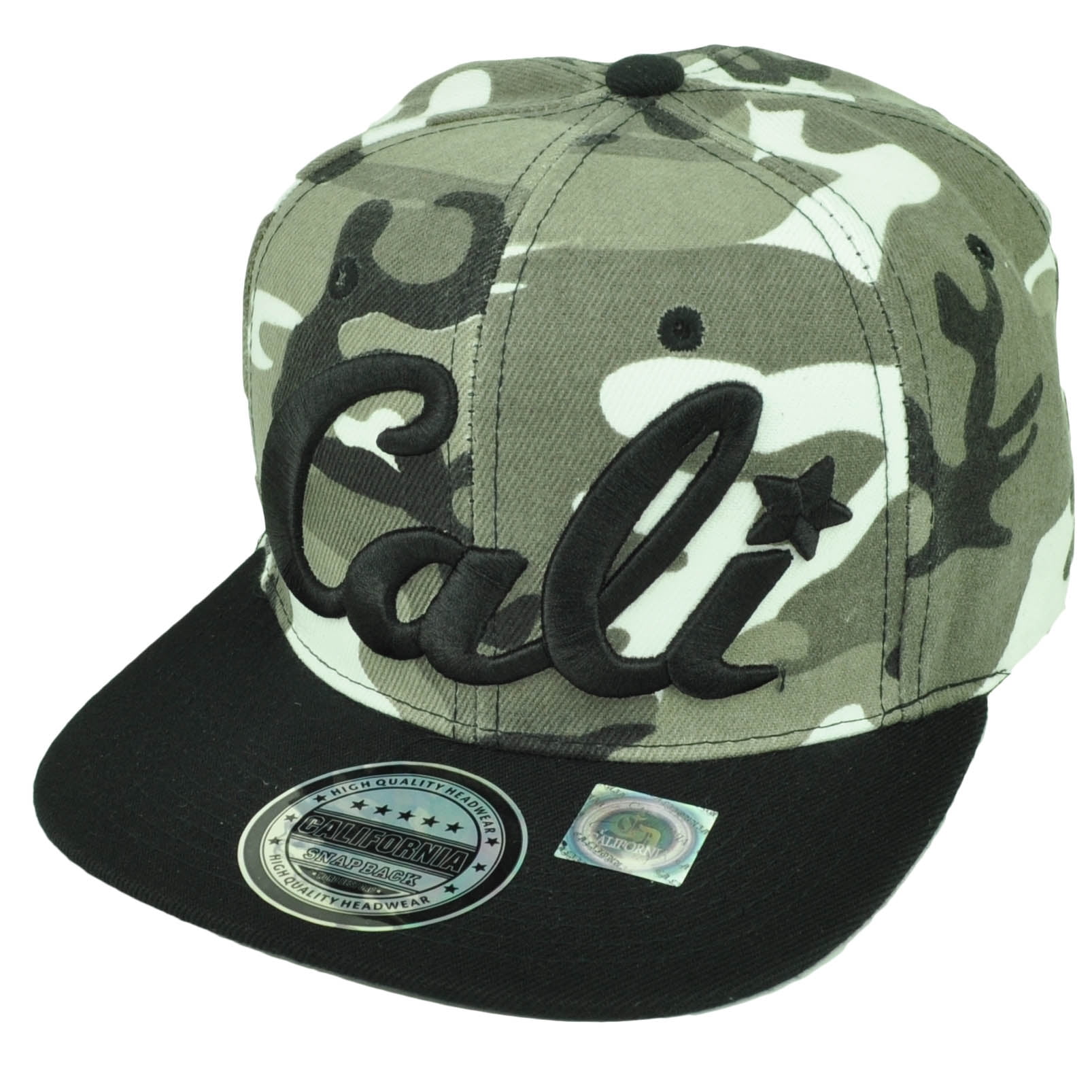 California Cali Bear Republic Hat Cap Snapback Flat Bill ...