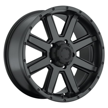 15" Black Crusher 195 Wheel by Ultra Wheel 195-5865SB