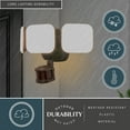 thumbnail image 5 of Vaxcel - Theta - 33W 3 LED Outdoor Motion Sensor Flood Light In Contemporary, 5 of 14