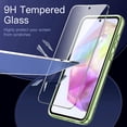 thumbnail image 4 of JETech 3 in 1 Case for Samsung Galaxy A35 5G, with 2-Pack Screen Protector, Tempered Glass Film, Shockproof Bumper Phone Protective Cover Clear Back (Lime), 4 of 6