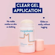 Megababe Rosy Pits Daily Deodorant Stick, Aluminum-Free, Clear & Clean, 2.6 oz