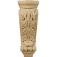 thumbnail image 2 of Ekena Millwork 7"W x 4"D x 20"H Large Farmingdale Acanthus Pilaster Corbel, Cherry, 2 of 4