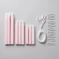 thumbnail image 7 of FWSA WRAPS Paper Flowers Fan Decoration for Wall, Birthday Party Decor, Hanging Paper Fans, Paper Flower Wall Decor Set of 9 (Light Pink, Pink, Rose Red), 7 of 7