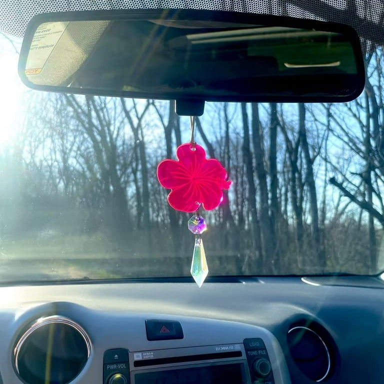 樱桃 Cherry car accessory. Rear view mirror charm. Auto