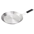 thumbnail image 2 of Cesta para parrilla, placa para parrilla, mango plegable, múltiples orificios, placa para barbacoa, sartén para cocinar verduras, carnes, filetes,, 2 of 8