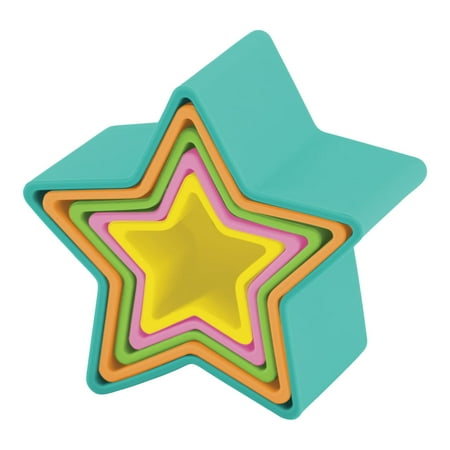 INFANTINO SIMPLY SILICONE STACKING STARS