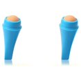 thumbnail image 2 of maskred Fournitures de Beauté Roulantes Absorbant la Peau Faciale Contrôle du Visage Pierre Naturelle Bleu 2Set, 2 of 6
