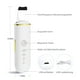 thumbnail image 2 of Espátula para piel facial, removedor de puntos negros, limpiador de poros, herramienta de levantamiento de belleza facial, extractor de comedones con 4 modos, espátula facial para limpieza profunda, 2 of 5