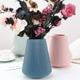 thumbnail image 3 of kurtrusly ABS Functional And Decorative Flower Pot For Home And Office Unique And Eye-catching Vase Flower Pot Blue, 3 of 6