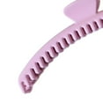 thumbnail image 3 of enjoywould Arc Shape Hair Claw Non-slip Crossing Teeth Decorative Tight Frosted Large Shark Hair Clamp Styling Tool, 3 of 6