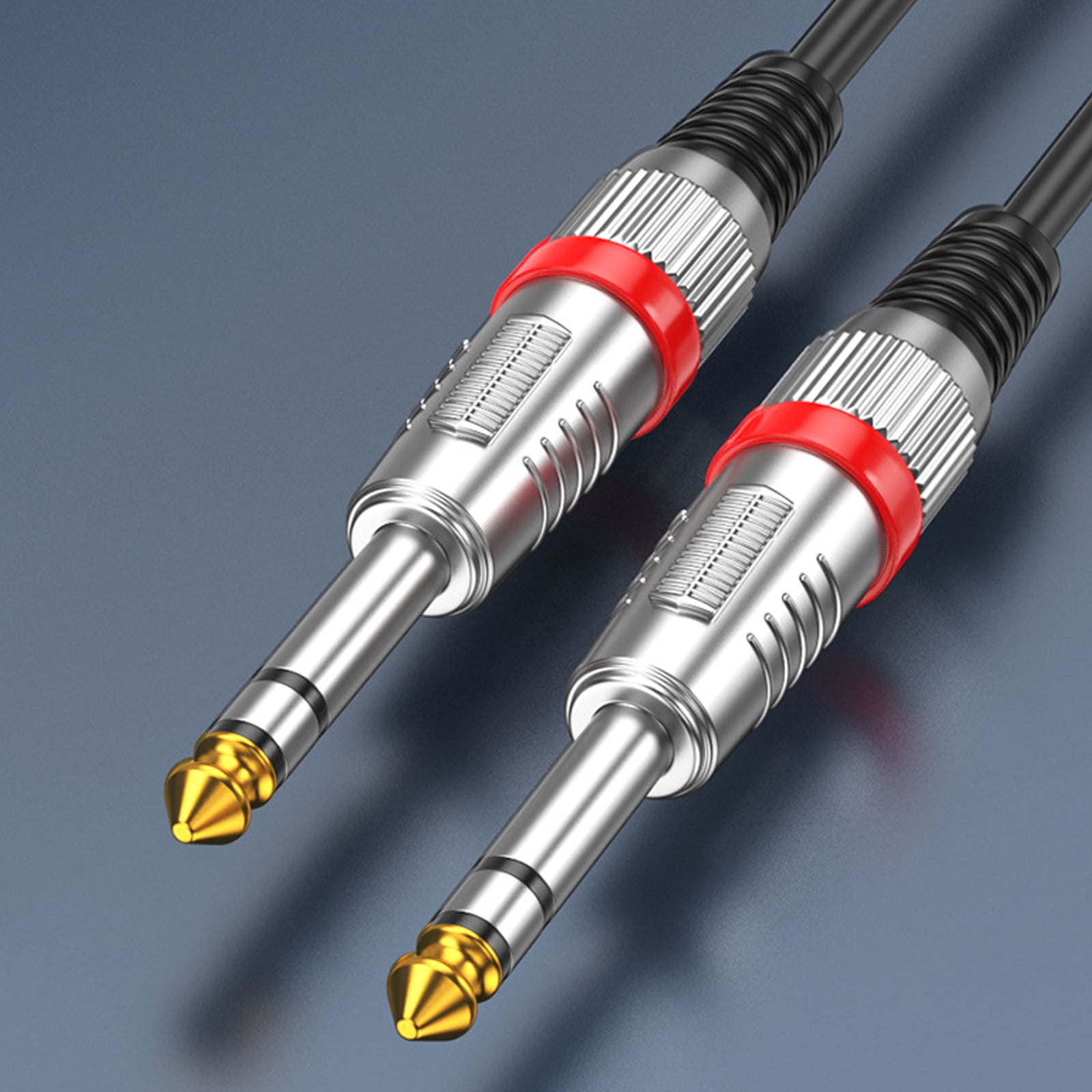 6.35mm Cable Line Music Instrument Connection Cable for Electric Guitars, Amplifiers, and Other Devices