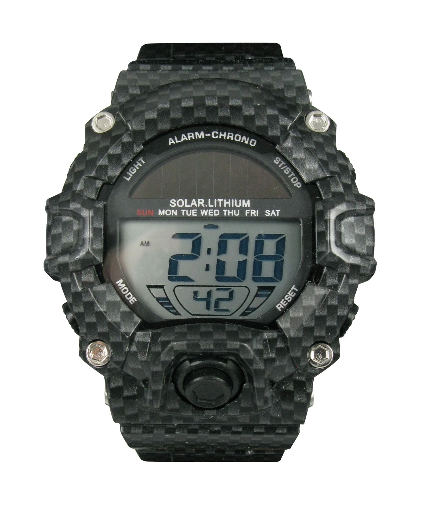 George Mens Solar Digital Watch