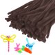 thumbnail image 1 of Uxcell 200-Pack Limpiadores de Tubos para Manualidades, Varillas de Chenille de 11.8" para Arte/Festivales, Ramo/Manualidades/Navidad/Proyectos de DIY [Marrón Oscuro], 1 of 7